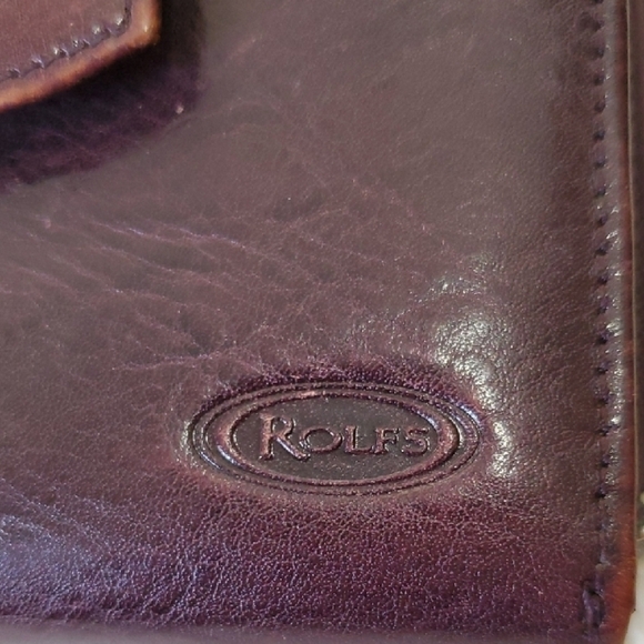 Rolfs Dark Brown Leather Wallet - Picture 2 of 12